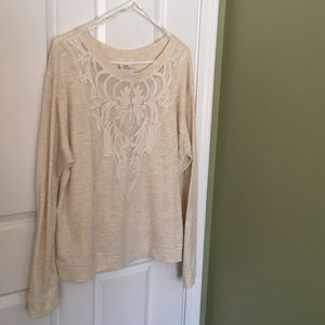 Knox rose light sweater